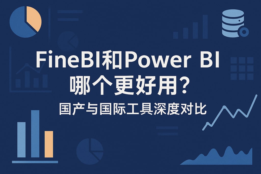 FineBI和Power BI哪个好用？国产与国际工具深度对比
